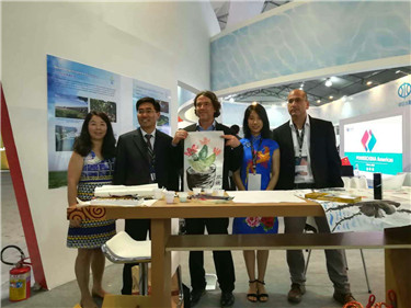 国画让中国展区独具韵味.jpg